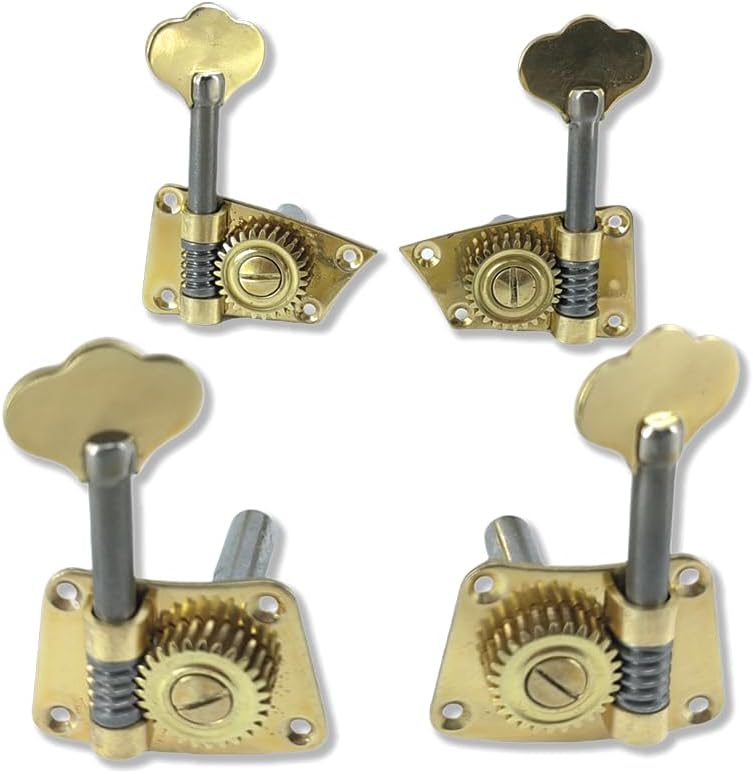 YoungMonic Premium 4/4 Size Cello Pegs - Quality Separate Brass Machine Head String Pegs for Cello, Offer Smooth Tuning and Reliable Performance for Cellists Accessories (01) - Image 1